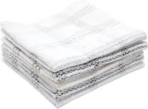 Cotton Scouring Dish Cloth 5-Pack Neutral