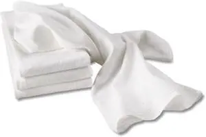 Aunt Marthas White Flour Sack Dish Towels Size 28-Inch by 28-Inch 2 Per Pack