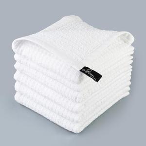 DishCloths Kitchen|Waffle Terry Weave Hand Towels|Cotton 12x12 Reusable Dish Rags Washing Scrub Cleaning Dishes|Dish Bar Mop Towels Hand Wipes| washcloth |6 Pc Set-White
