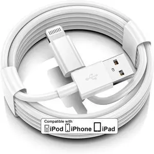 Car iPhone Carplay Cable Car Charger Cord USB A to Lightning Cable Fast Charging & Data Transfer for iPhone 14/13/12/11 Pro Max XR XS X 8 7 6 Plus SE Charger Car Charging Cable 3ft Tangle-Free