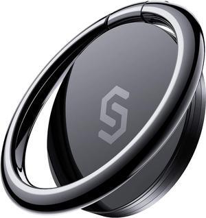 Syncwire Cell Phone Ring Holder Stand 360 Degree Rotation Finger Ring Kickstand Polished Metal Phone Grip for Magnetic Car Mount Compatible iPhone 15 14 13 12 11  Pixel Smartphone Accessories