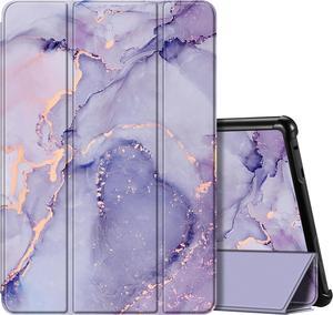 Slim Case for All-New Fire HD 10 Tablet (13th Generation 2023 Release) - Trifold Lightweight Hard Shell Stand Cover with Auto Wake/Sleep Lilac Marble