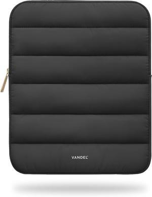 Vandel - The Original Puffy iPad Sleeve 9-11 Inch Tablet Sleeve Black i Pad Case for Women and Men Cute iPad Air Pouch 9 10 Inch 11 Inch Bag