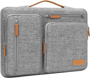 9-11 inch Tablet Sleeve Case for iPad Pro 11 inch M4 iPad Air 11 inch M2 2024 iPad 9/8/7th 10.2 iPad 10th 10.9 Galaxy Tab S9/S8 Side Open Carrying Bag with 4 Zipper Pockets Gray