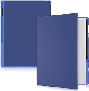 Case Compatible with Remarkable Paper Pro 11.8 Paper Tablet 2024 Released Folio Protective Case with Pen Holder Dark Blue