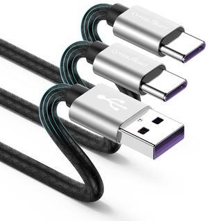 USB Type C Cable 10ft [2 Pack] USB A 2.0 to USB-C 10 ft Type C Fast Charger Extra Long Durable TPE USBC to USBA Cord for iPhone 16/15 Pro Plus Pro Max  Galaxy A10/A20/A51/S10/S9/S8 Plus/Note 9