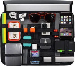 CPG38BK GRID-IT!? Wrap 13 Laptop Accessory Organizer (Black)