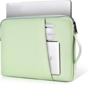 Laptop Sleeve Case 15.6 16 Inch Carrying Computer Bag for  HP   Chromebook Laptop Notebook Aspire/ Inspiron/HP Pavilion/HP Victus 15/ Zenbook Green