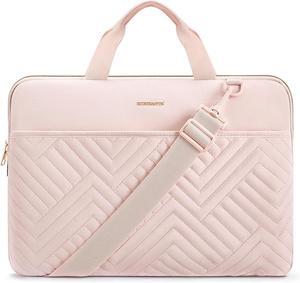 Laptop Sleeve 15.6 Inch Puffy Padded Laptop Bag Protective Case Water Resistant Compatible with MacBook Pro 16 Inch