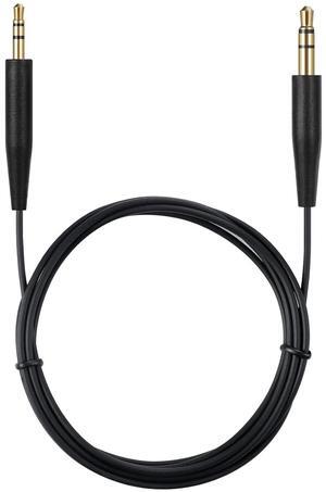 Replacement Audio Cable Cord Extension Wire 3.5mm to 2.5mm for  QuietComfort QC45 QC35II QC35 QC25 NC 700 Soundlink Soundtrue Headphones Black