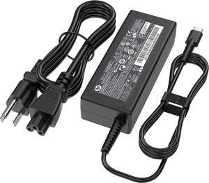 65W 45W USB C Laptop Charger for HP EliteBook X360 840-G5 830-G8 840-G6 Chromebook 14 X360 ProBook 430 440 445 G5 G6 G8 HP Envy X360 13 15 Spectre X360 Elite X2 USB-C Fast Charging AC Power Adapter