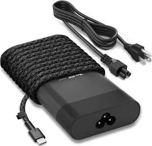New Slim 90W 65W USB C HP Laptop Charger for HP Spectre X360 Envy Elitebook Chromebook Elite x2 ProBook Type C Power Cord AC Adapter USB C Laptop Charger