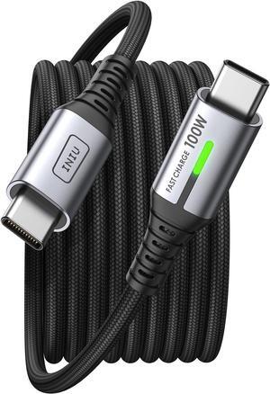 USB C Cable [6.6ft/2m] 100W PD USBC to USBC Charger Cable Fast Charging Nylon Braided Type C to C Power Cord Data Cable USB-C for iPad Air MacBook Pro iPhone 16 15  Galaxy S23 S22 A9