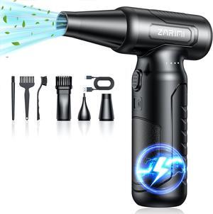 Electric Air Duster - 33 0000 RPM High-Speed Compressed Air Blower Gun Rechargeable Mini Turbo Jet Fan Cordless for Keyboard PC Car Home & Outdoor Cleaning Dust Replaces Compressed Air Cans