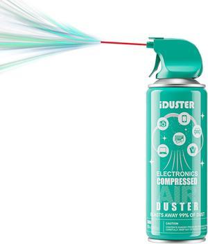 Compressed Air Duster Can for Electronics - 10oz Disposable Keyboard Cleaner Air Spray for Computer Cleaning