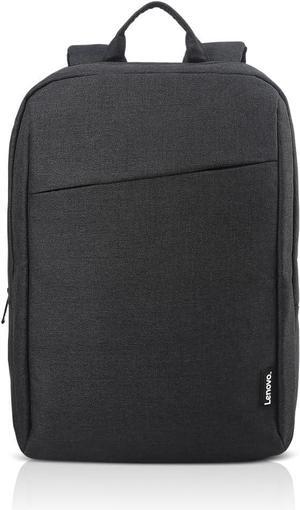 16 ECO Laptop Backpack - B210 - Travel Pack for Laptop or Tablet Durable Water-Repellent Made from Recycled Material Lightweight Sleek Design for Travel Business Casual Backpack - Black