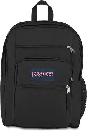 Laptop Backpack - Computer Bag with 2 Compartments Ergonomic Shoulder Straps 15 Laptop Sleeve Haul Handle - Black