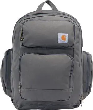 Force Pro Backpack with 17-inch Laptop Sleeve and Portable Charger Compartment Grey One Size