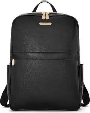 Genuine Leather 15.6 inch Laptop Backpack Purse for Women College Casual Backpack Travel Bag