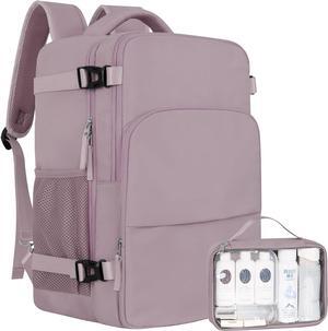 Travel laptop Backpack for Women Personal Item Size Flight Approved 16 Inch Laptop Bag with Multi-Pockets College Computer Bag Waterproof Carry On Backpack Casual Daypack Backpack