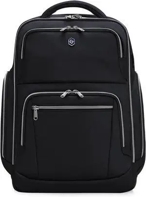 Backpack- Laptop Backpack for Women Men Travel Business Anti Theft Sturdy Work Bag with USB Charging Port Water Resistant College Backpack Holds Up to 15.6 Laptop