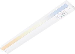24 Inch LED Under Cabinet Lighting Hardwired 5CCT 14W 930LM 2700K/3000K/3500K/4000K/5000K Wired Under Cabinet Lights Dimmable Under Counter Lights for Kitchen FCC 1 Pack