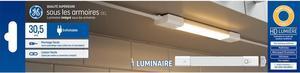 LED Undercabinet Light Fixture Linkable Integrated Plug-In Fixture Warm White 12in (1 Pack)