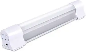 Rechargeable Light LED Tube Magnetic Light 4000Lumens 5200mAh 5 Levels Dimming Camping Lantern USB Rechargeable Portable Lights with 2 Magnets Endurance for 60 Hours
