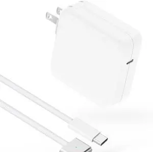 Charger for MacBook Pro 14 16 inch MacBook Air 13 15 inch 2025 2024 2023 2022 2021 M4 M3 M2 M1 Mac Super Compact Power Adapter 6.6FT USB C to Powerful Magnetic 3 Braided Cable LED Original Quality