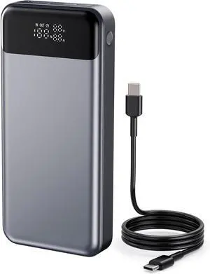 280W Power Bank 24 000mAh 3-Port Laptop Portable Charger(88.8Wh) Digital Display Compatible with MacBook Pro/Air iPhone 16/15/14/13 Series Vision Pro  SteamDeck  AirPods Tablet