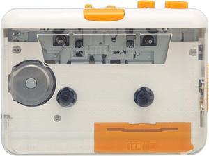 USB Cassette Converter Drive Compact MP3 Conversion Portable Microcassette Recorder Plug and Play Tape Player with Earphone for iPod PC