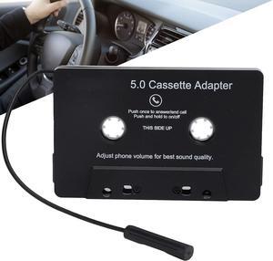 Tape Audio Bluetooth Cassette Receiver Tape Player Bluetooth 5.0 Cassette Aux Adapter MP3 Player Audio Converter for Car 3.9 x 2.5 x 0.4in