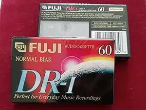 2 Sets FUJI DR-I 60 Minute Audio Cassette Tape Normal Bias