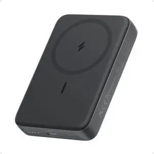Zolo Magnetic Power Bank Compact 10 000mAh Wireless Portable Charger with 30W Max Fast Charging Skin-Friendly and Durable Battery Pack for iPhone 16/15/14 Series AirPods and More