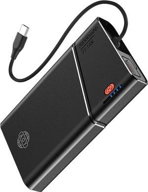 Portable Charger Power Bank 20000mAh - 22.5W PD Super Fast Charging with Detachable Cable  USB-C in&Out Travel Essential Battery Pack Compatible with iPhone 16/15/14/13 iPad MacBook  Moto ect