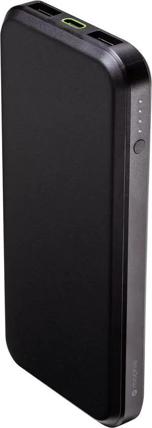 powerstation prime10 - Slim & Travel Friendly 10000 mAh Power Bank with Power Delivery PD Charging Technology 5V Fast Charging for iPhone iPad and More USB-C Input and Output-Black - 1pack