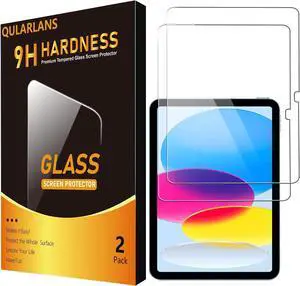 2 Pack Screen Protector for iPad 11th Generation A16 2025 11 Inch/iPad 10th Generation 2022 10.9 Inch 9H Hardness Tempered Glass Ultra Sensitive  Pencil Compatible