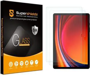 (2 Pack) Designed for  Galaxy Tab S10 Lite / S10 FE / S9 FE (10.9 inch) / Tab S9 (11 inch) Screen Protector (Tempered Glass) Anti Scratch Bubble Free
