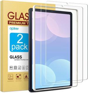 2 Pack Screen Protector for  Galaxy Tab S6 Lite 10.4 inch (2024/2022/2020) with Alignment Frame HD Tempered Glass for  Tablet S6 lite
