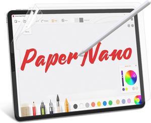 2 PACK Paperfeel Screen Protector for iPad Pro 11 inch (2022/2021/2020/2018 Models) / iPad Air 5th / 4th Generation (10.9 inch) Matte PET Film for Drawing Anti-Glare Easy Installation