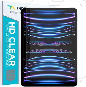 Anti-Glare/Anti-Fingerprint Plastic Film Screen Protector (Not Glass) Designed for  iPad Pro 11-Inch 2020 and 2018 [Pack of 2]