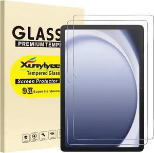 2-Pack Screen Protector for  Galaxy Tab A9 Plus/ A9+ 11 inch Tempered Glass Film Bubble Free Easy Installation