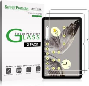Designed for Google Pixel Tablet 11-inch Tempered Glass Screen Protector [Zero Bubbles][9H Hardness][ Anti-Scratch][ Anti-fingerprint][99.99% HD Clear]