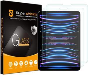 (2 Pack) Designed for iPad Air (5th/4th Generation 10.9 inch) and iPad Pro 11 inch (2018-2022 / M2) Screen Protector [Tempered Glass] Anti Scratch Bubble Free
