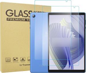 (for EP103A Tablet) 2PCS Tempered Glass Screen Protector for Pritom BAKEN VOLENTEX VASOUN Tab 10 Lite Tablet Model M10/ APOLOSIGN Maxsignage ApoloMedia TWTNVOF EP103A/ Weelikeit P16W Tablet