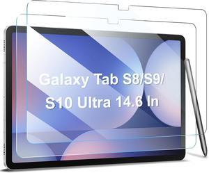 2 Pack Screen Protector for  Galaxy Tab S10 Ultra/Tab S9 Ultra/Tab S8 Ultra 14.6 Inch 2024/2023 High Definition Tempered Glass