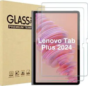 2 Pack Screen Protector for  Tab Plus 11.5 Inch 2024 Tempered Glass Film Guard for  11.5 Tab Plus 2024 Release