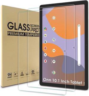 2 Pack Screen Protector Compatible with Onn 10.1 Inch Tablet (2024 Model 100135925) Tempered Glass Film Replacement for Onn 10.1 Inch Tablet 2024Anti Scratch Anti BubbleHigh Definition