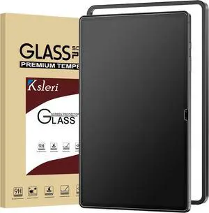 2 Pack for  Galaxy Tab S10 Lite / S10 FE / S9 FE 10.9 / Galaxy Tab S9 11 Matte Glass Screen Protector (Not Privacy) Anti Glare Anti Fingerprint Tempered Glass with Alignment Frame