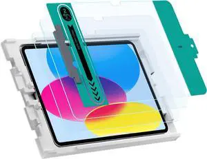 2 Pack Screen Protector for iPad 11th/10th Generation A16 (11/10.9 Inch 2025/2022) 9H Tempered Glass Film with Easy Application Tray Scratch Resistant Bubble Free HD Clarity Touch Sensitive
